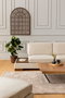 Atelier Del Sofa Tulip Corner Right con Puf - Beige